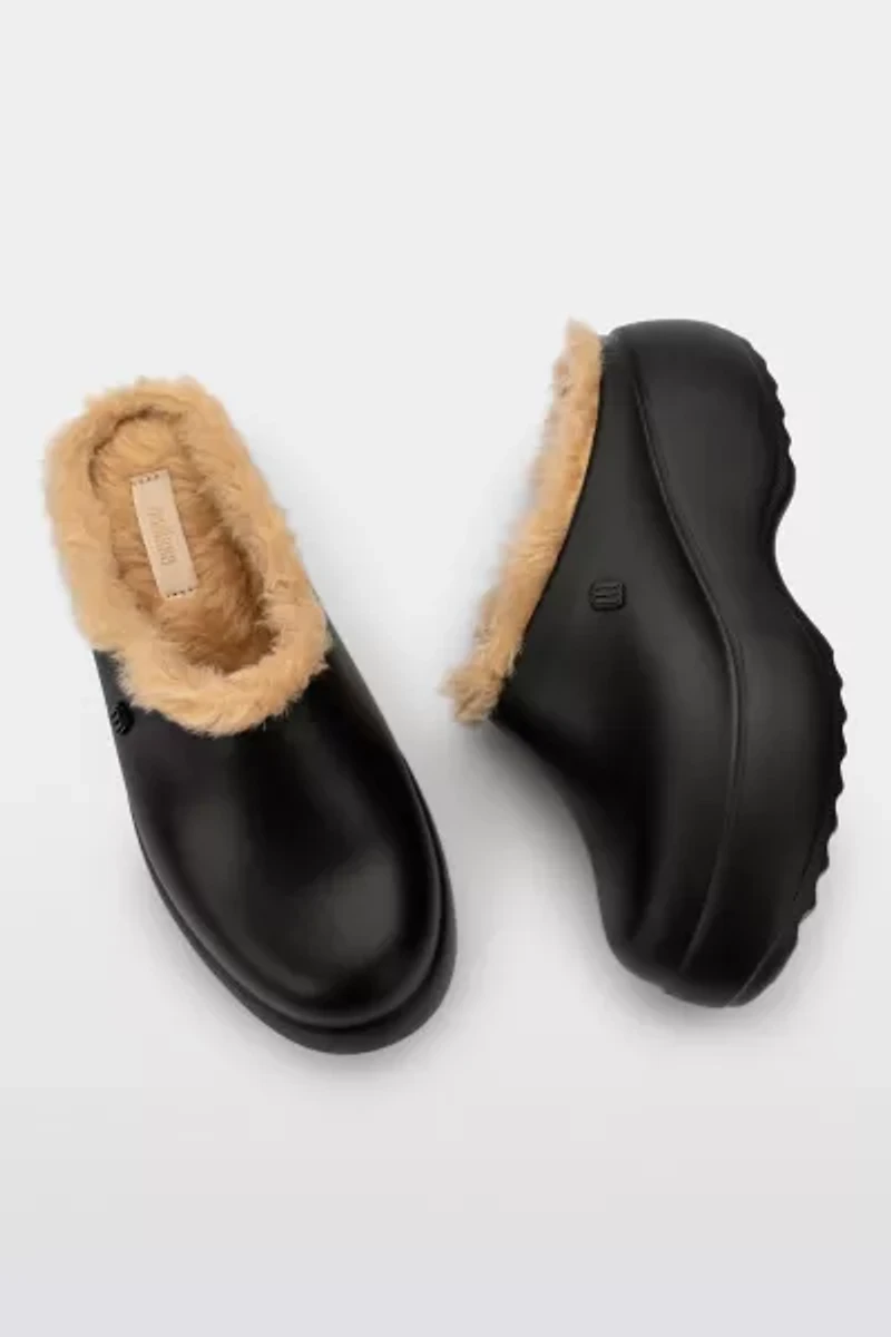 Melissa Free Fluffy Platform Clog