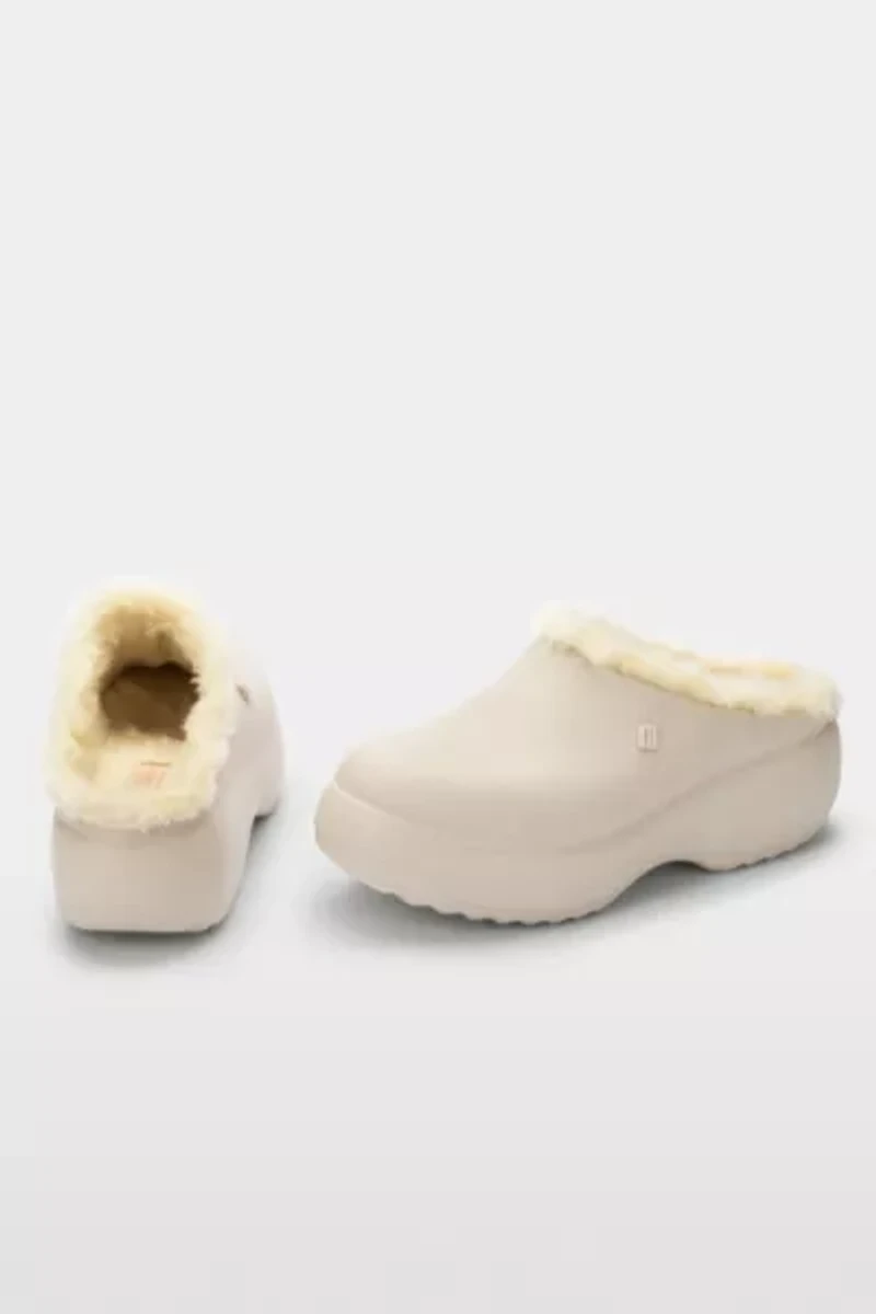 Melissa Free Fluffy Platform Clog
