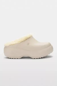 Melissa Free Fluffy Platform Clog