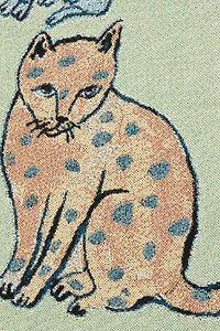 Olivia Wendel Curious Cats Blanket