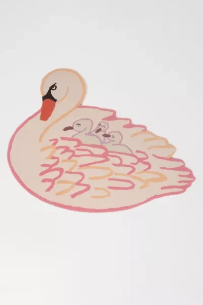 Olivia Wendel Swan Rug