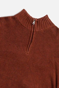 Frankie Collective Rework Crop Knit Sweater