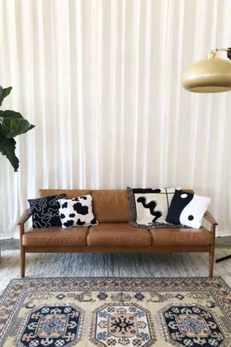 Clr Shop Amoeba Woven Throw Blanket