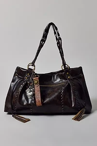 Silence + Noise Washed Faux Leather Tote Bag