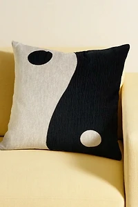 Clr Shop Yin Yang Woven Throw Pillow