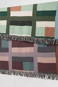 Clr Shop Quilted Woven Throw Blanket
