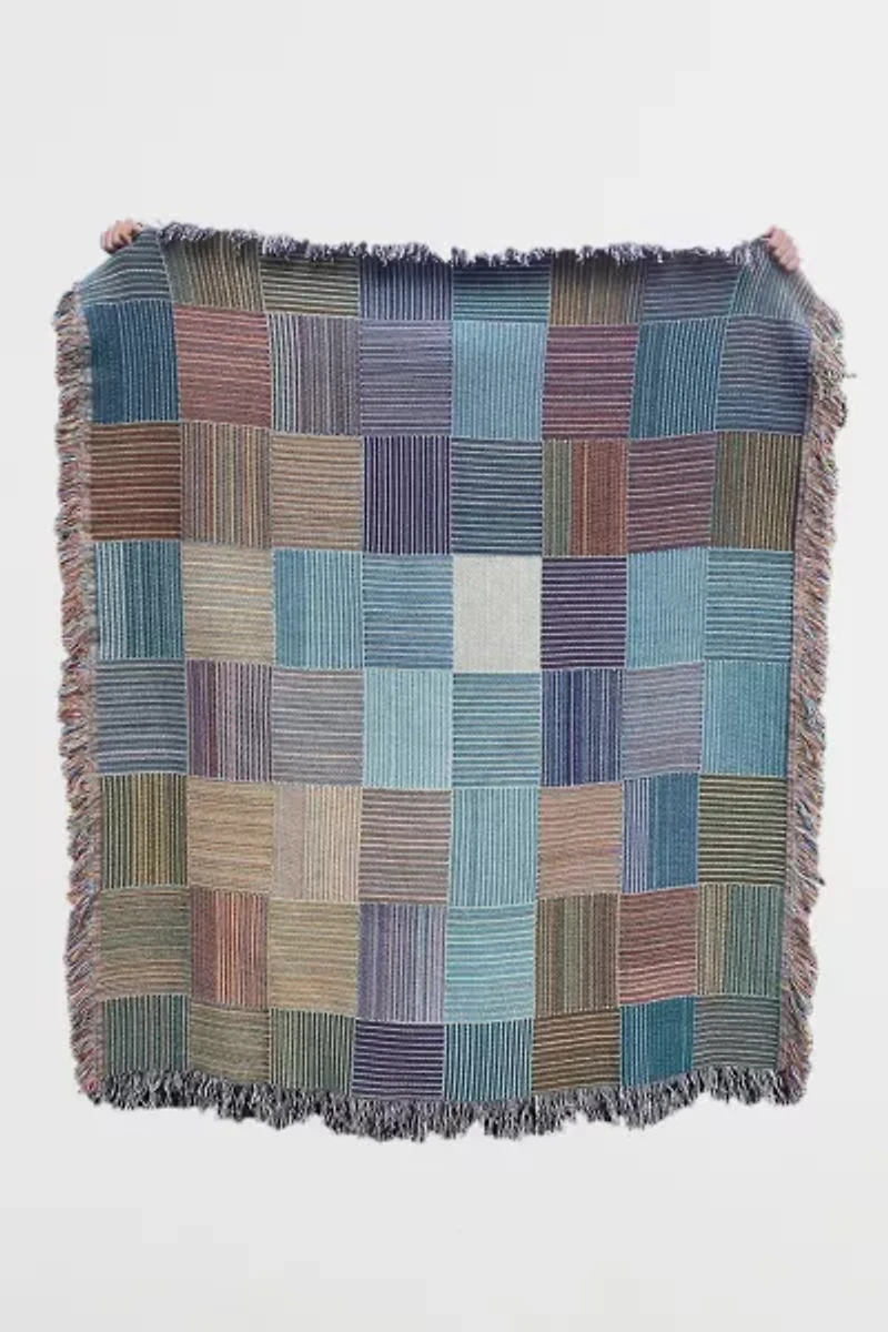 Clr Shop Boxer Woven Throw Blanket