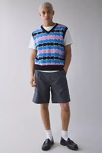 Coney Island Picnic Get Range Striped Sweater Vest