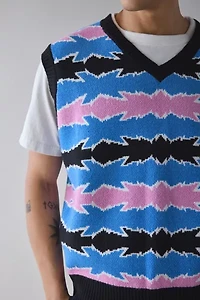 Coney Island Picnic Get Range Striped Sweater Vest
