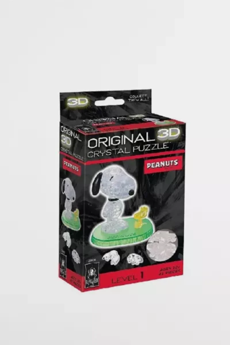 Peanuts 3D Crystal Jigsaw Puzzle