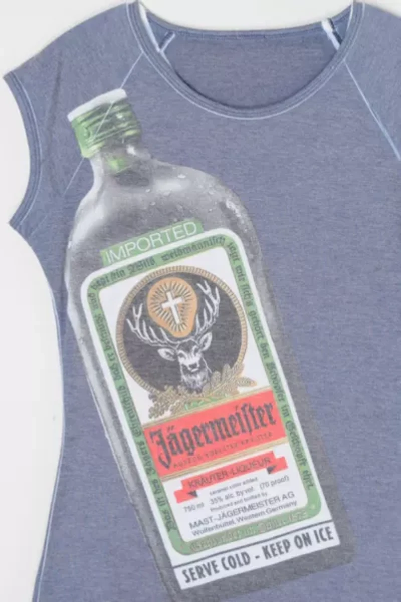 Vintage Y2k Jagermeister Graphic Tee