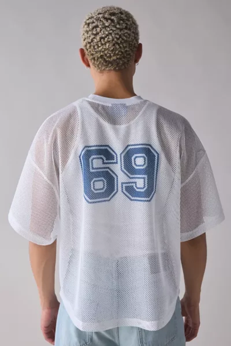 Coney Island Picnic Fruit Bowl Graphic Mesh Tee