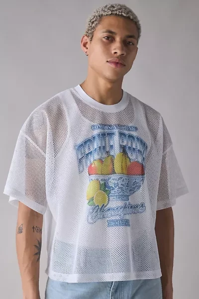 Coney Island Picnic Fruit Bowl Graphic Mesh Tee