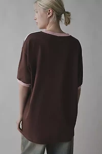 1998 France Oversized V-Neck Jersey Tee