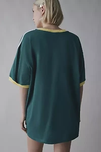 1998 France Oversized V-Neck Jersey Tee