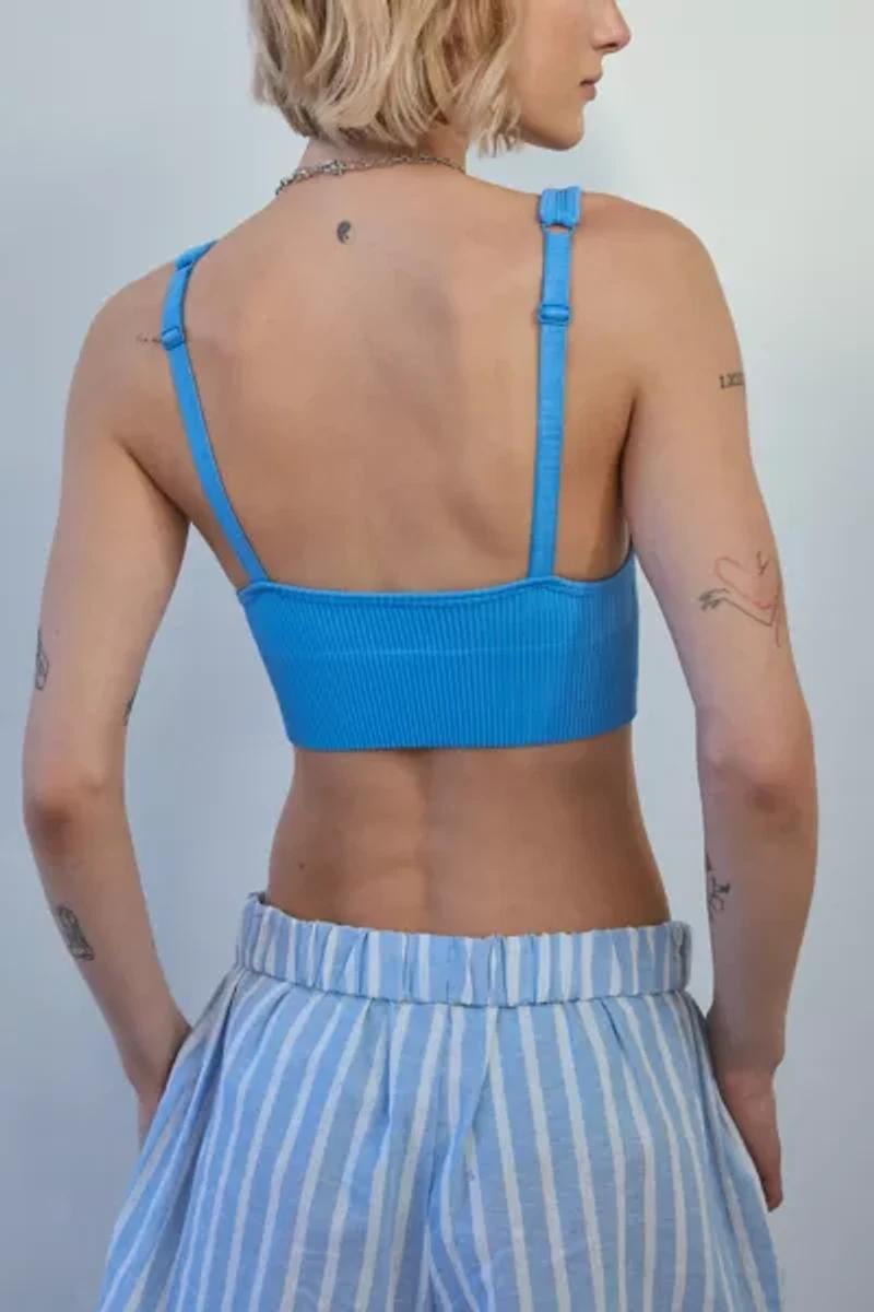 Out From Under Corinne Seamless Knit V-Neck Bralette