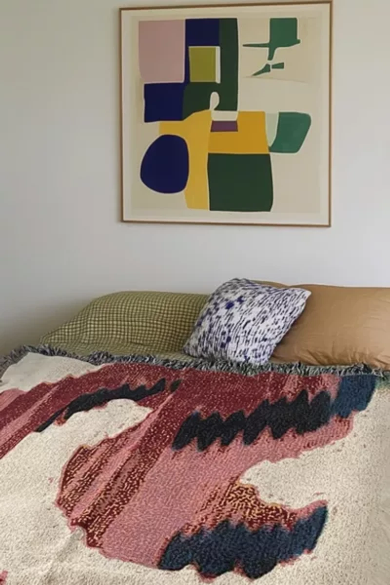 Clr Shop Sunburst Woven Throw Blanket