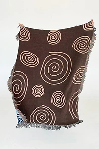 Crl Shop Twirls & Swirls Woven Throw Blanket