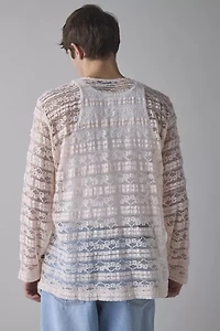 David Catalán Lace Long Sleeve Tee