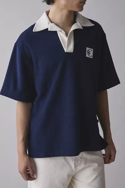 David Catalán Terry Towel Polo Shirt