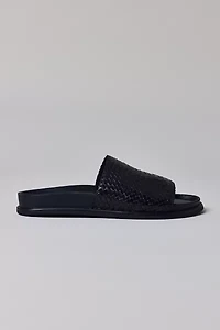 Vagabond Shoemakers Effie Woven Leather Slide Sandal