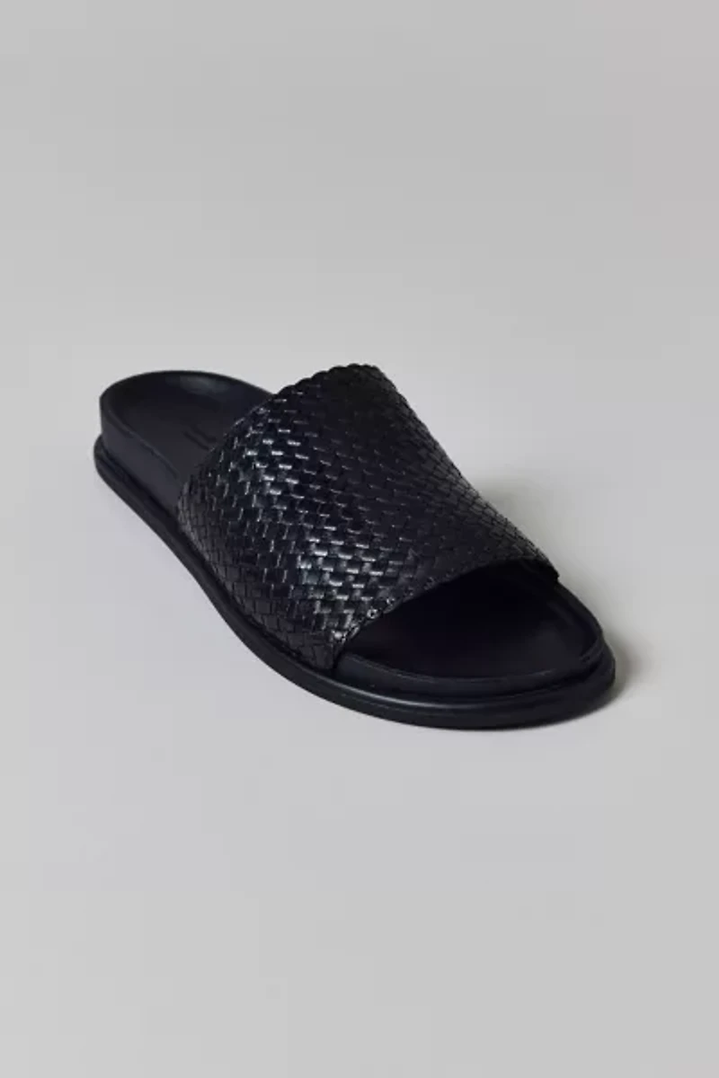 Vagabond Shoemakers Effie Woven Leather Slide Sandal