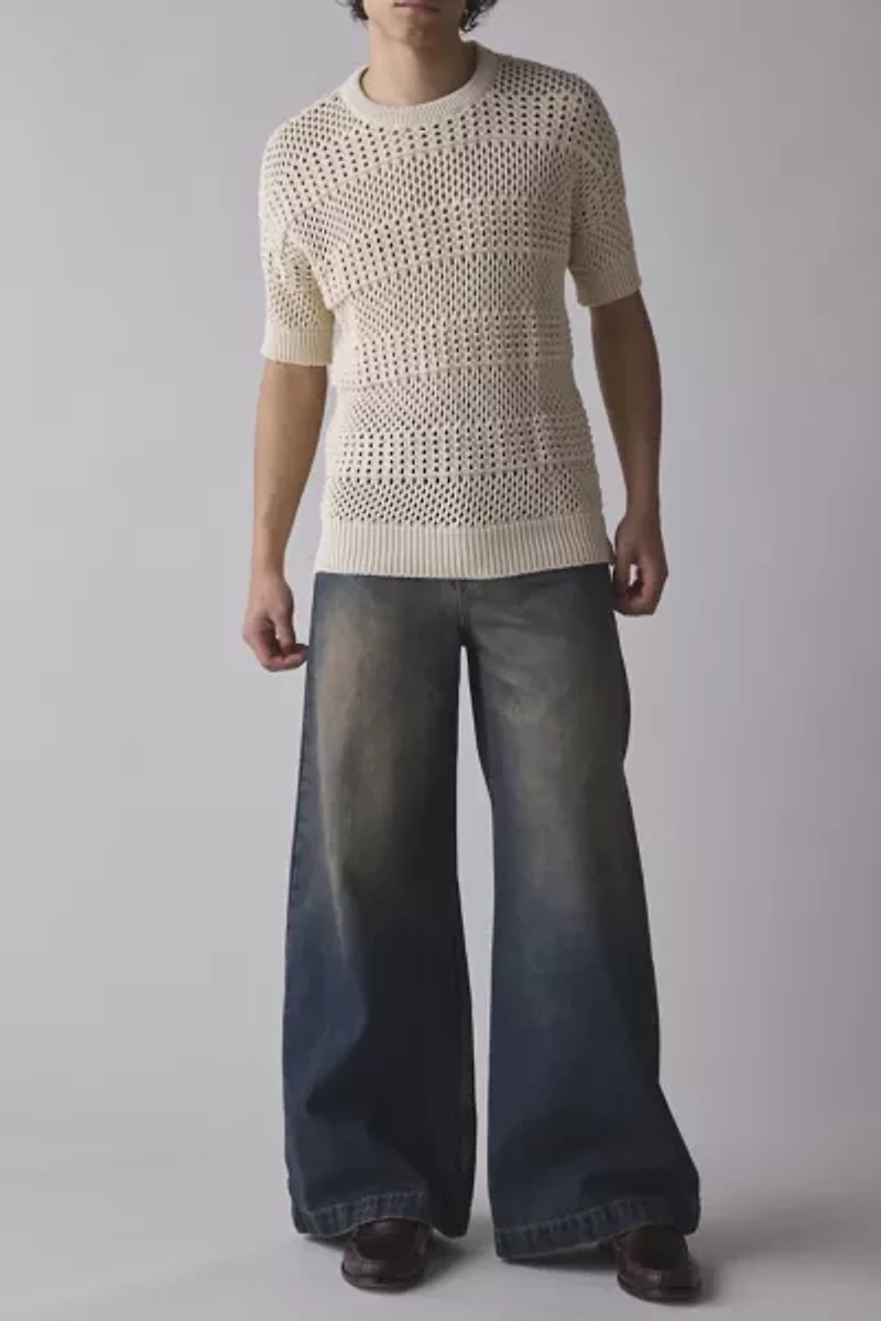 David Catalán Ceu Open Knit Tee