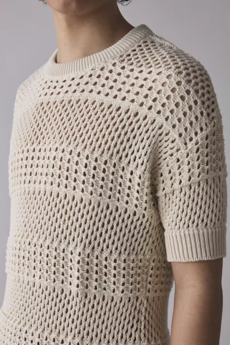 David Catalán Ceu Open Knit Tee
