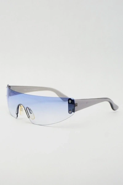 Vintage Frost Shield Sunglasses