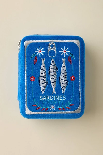 Sardine Can Velvet Jewelry Case