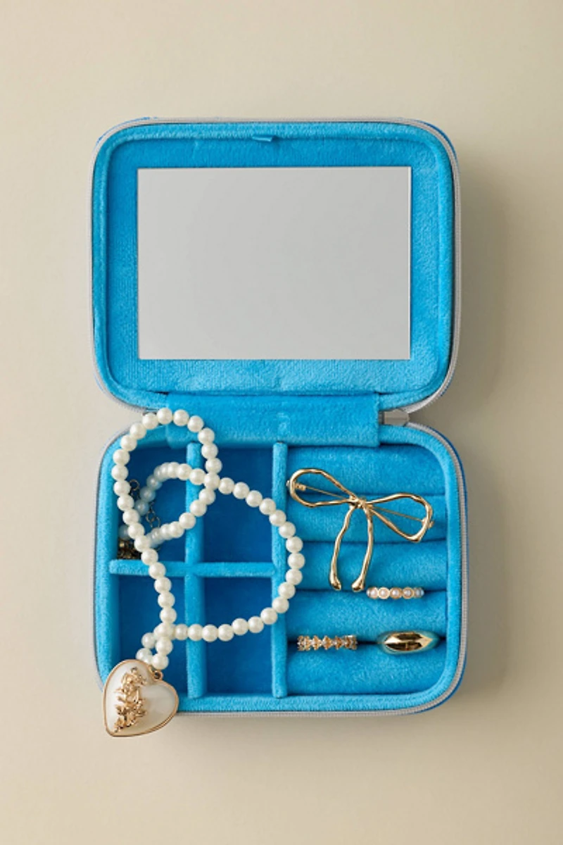 Sardine Can Velvet Jewelry Case