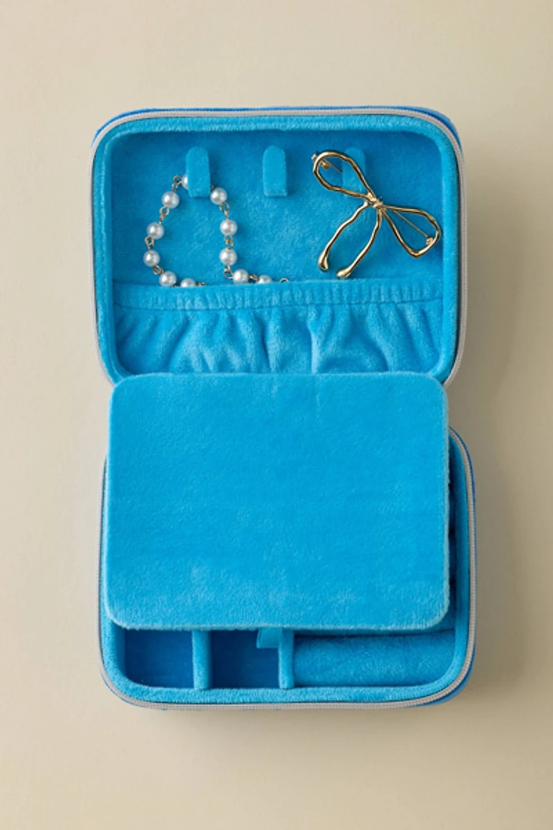 Sardine Can Velvet Jewelry Case