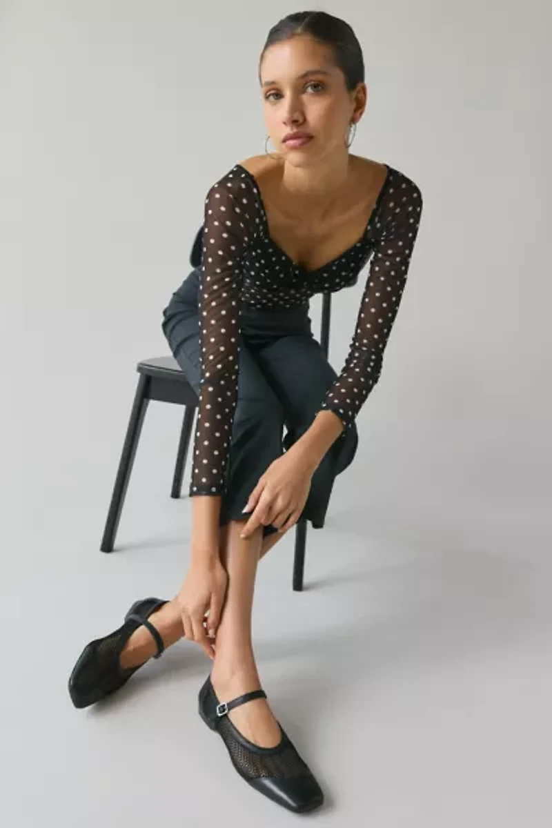 Vagabond Shoemakers Delia Mesh Mary Jane Flat