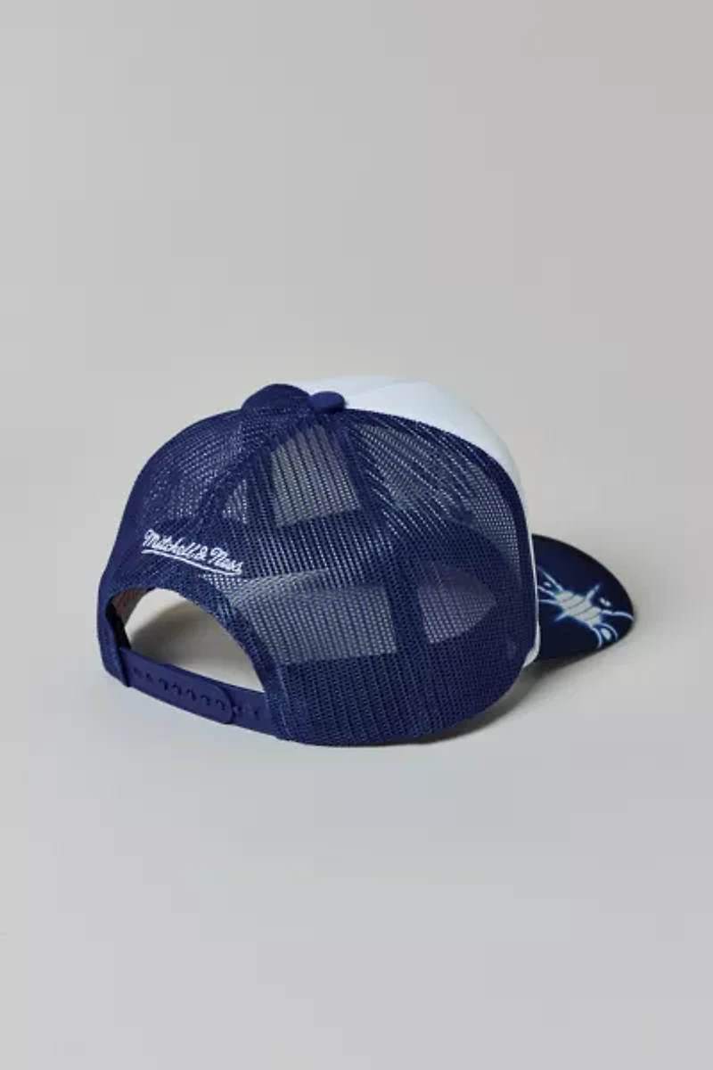 Mitchell & Ness MLB Los Angeles Dodgers Airbrush Trucker Hat