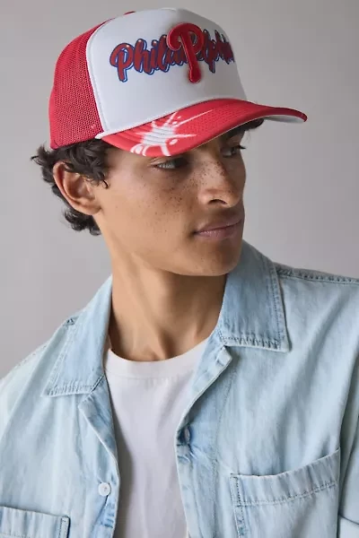 Mitchell & Ness MLB Philadelphia Phillies Airbrush Trucker Hat