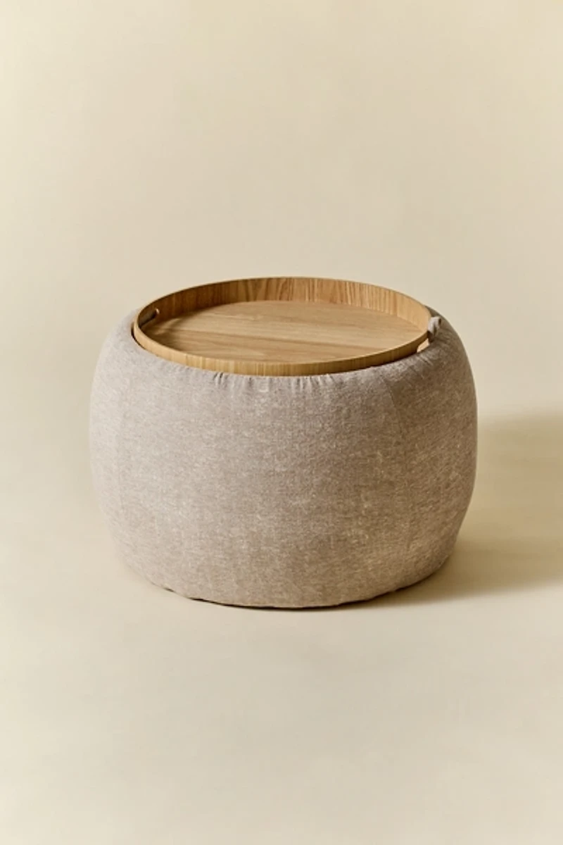 Bri Storage Floor Pouf