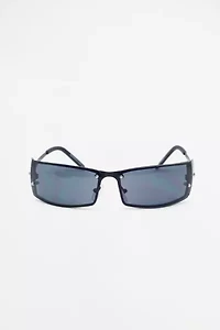 Vintage Rue Rectangle Sunglasses