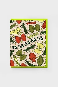 Boss Dotty Pasta Holiday Greeting Card