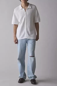 Kuwalla Tee Wave Knit Short Sleeve Shirt