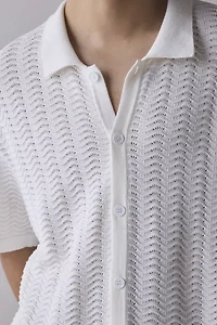Kuwalla Tee Wave Knit Short Sleeve Shirt