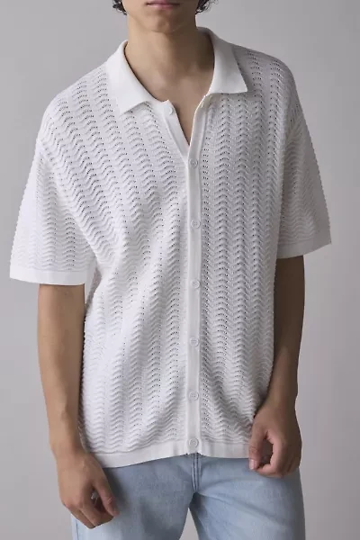 Kuwalla Tee Wave Knit Short Sleeve Shirt