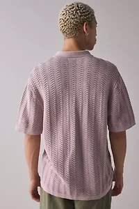 Kuwalla Tee Wave Knit Short Sleeve Shirt