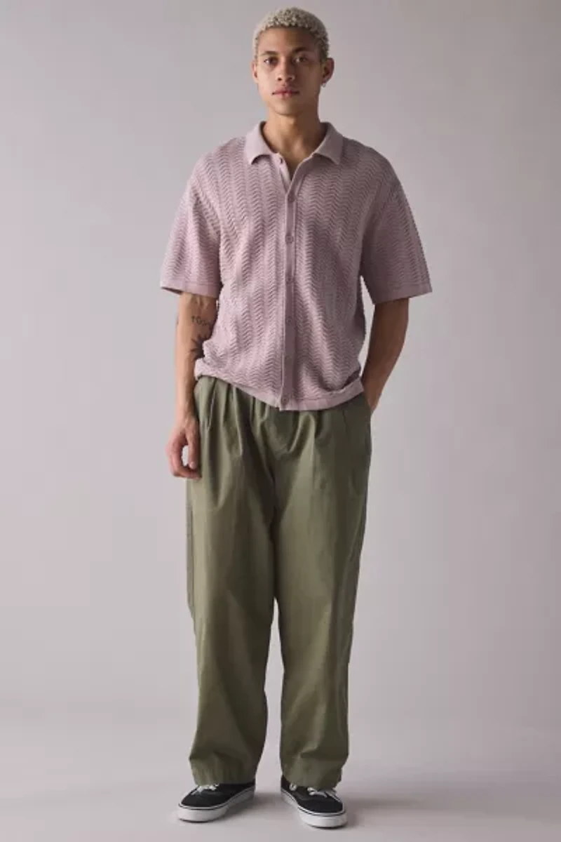 Kuwalla Tee Wave Knit Short Sleeve Shirt