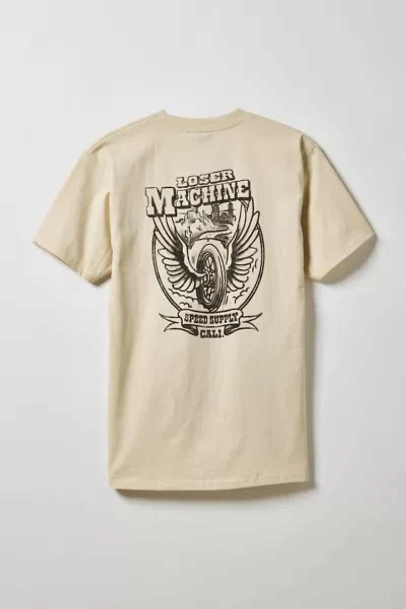 Loser Machine Desert Lands Stock Graphic Tee