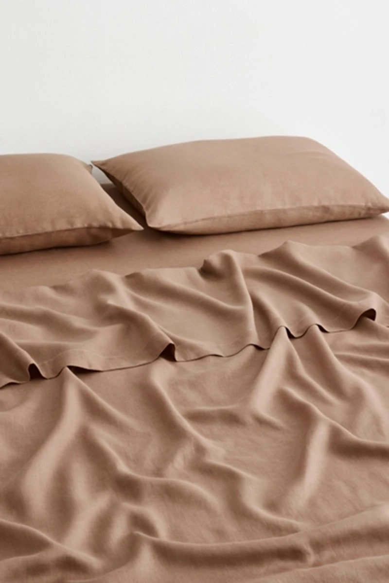 Bed Threads French Flax Linen Sheet Set