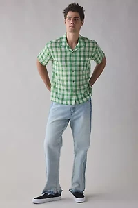 Kuwalla Tee Raw Edge Loose Denim Jean