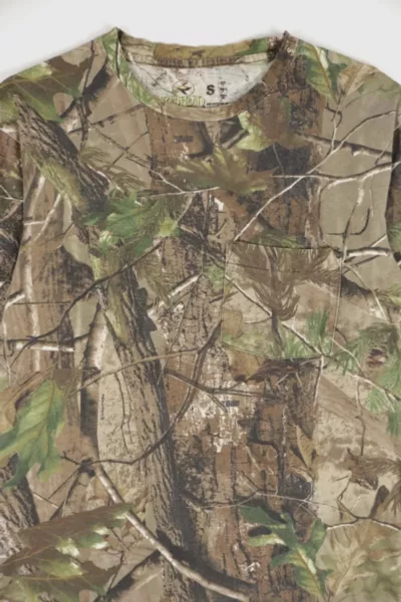 Vintage Real Tree Long Sleeve Camo Tee 03
