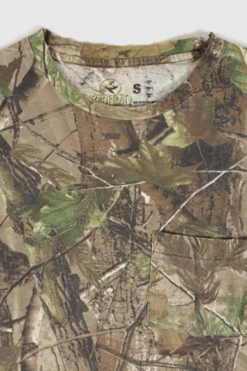 Vintage Real Tree Long Sleeve Camo Tee 03
