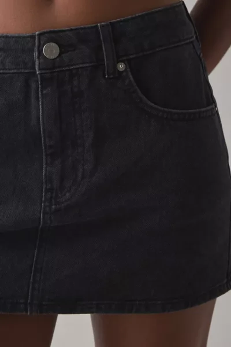 BDG Onna Denim Micro Mini Skirt