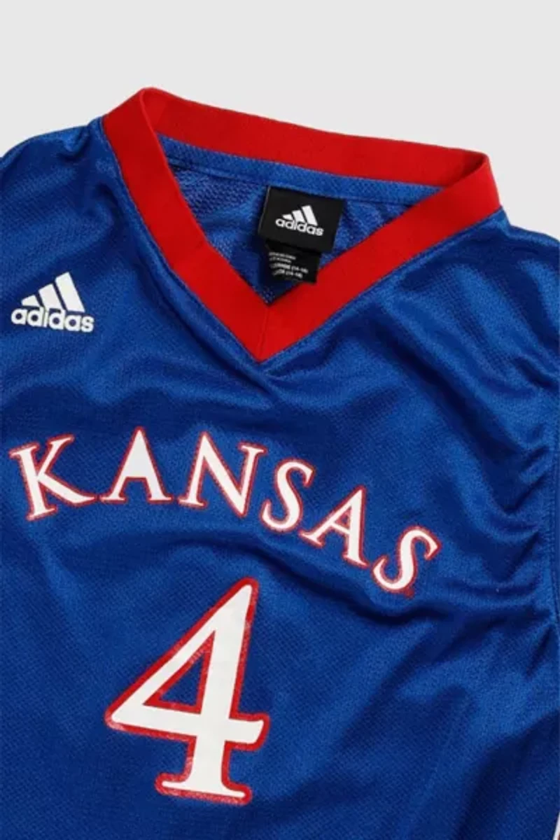 Vintage Kansas Jayhawks NCAA Basketball Jersey
